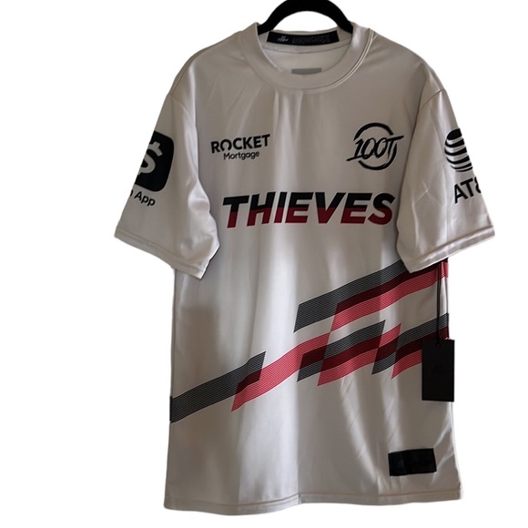 〰️ 100 Thieves Valorant Esports Gaming Jersey〰️ - Picture 2 of 9